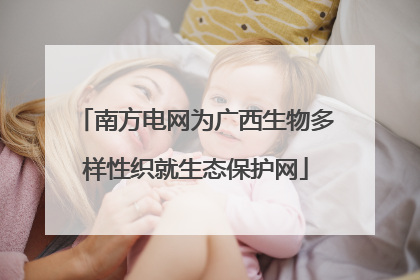 南方电网为广西生物多样性织就生态保护网