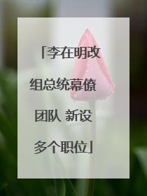 李在明改组总统幕僚团队 新设多个职位