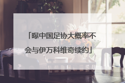 曝中国足协大概率不会与伊万科维奇续约