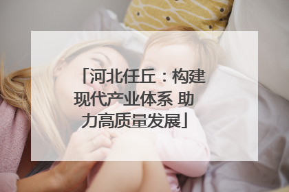 河北任丘：构建现代产业体系 助力高质量发展