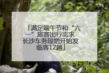 满足端午节和“六一”旅客出行需求 长沙车务段增开始发临客12趟