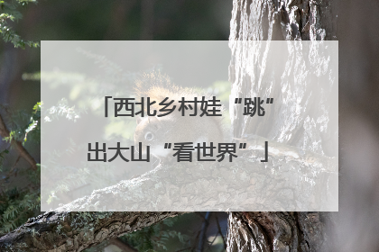 西北乡村娃“跳”出大山“看世界”