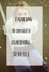阜阳两非遗项目亮相国际文化节