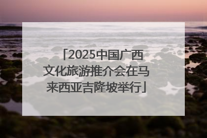 2025中国广西文化旅游推介会在马来西亚吉隆坡举行